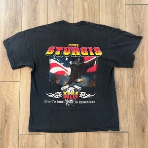 J&P Cycles Sturgis Bike Rally T-Shirt Men's XL Gildan V-Twin Eagle Motorcycle
